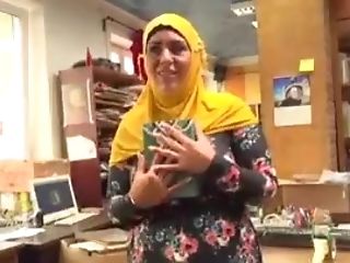 Muslim Biotch Fucked In The Library