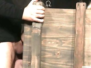 Horny Master Has Odette Delacroix Locked Away In A Wooden Box